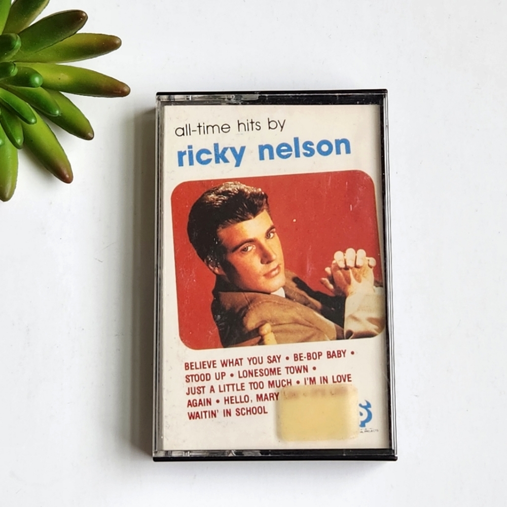 Ricky Nelson: All-Time Hits, Audio Cassette Tape, Vintage 1985
